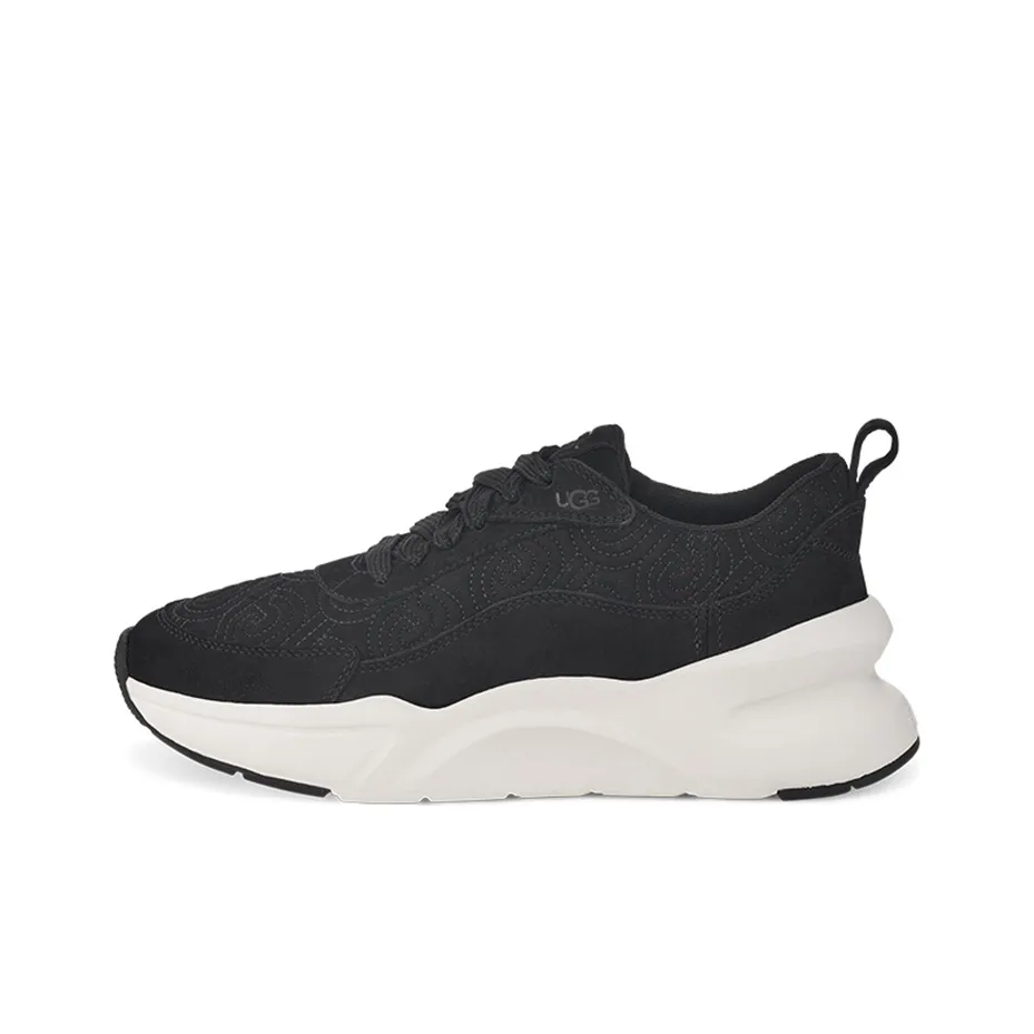 UGG La Glide Logo Stitch Black Women's