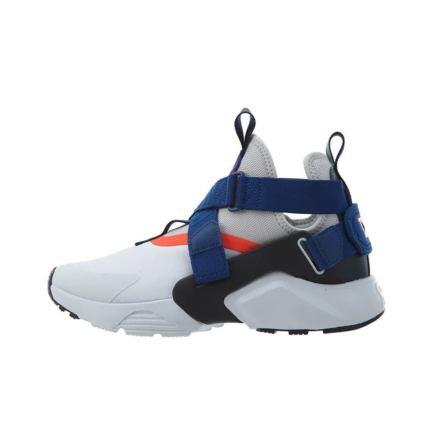 Nike Air Huarache City White Vast Grey Gym Blue Women's