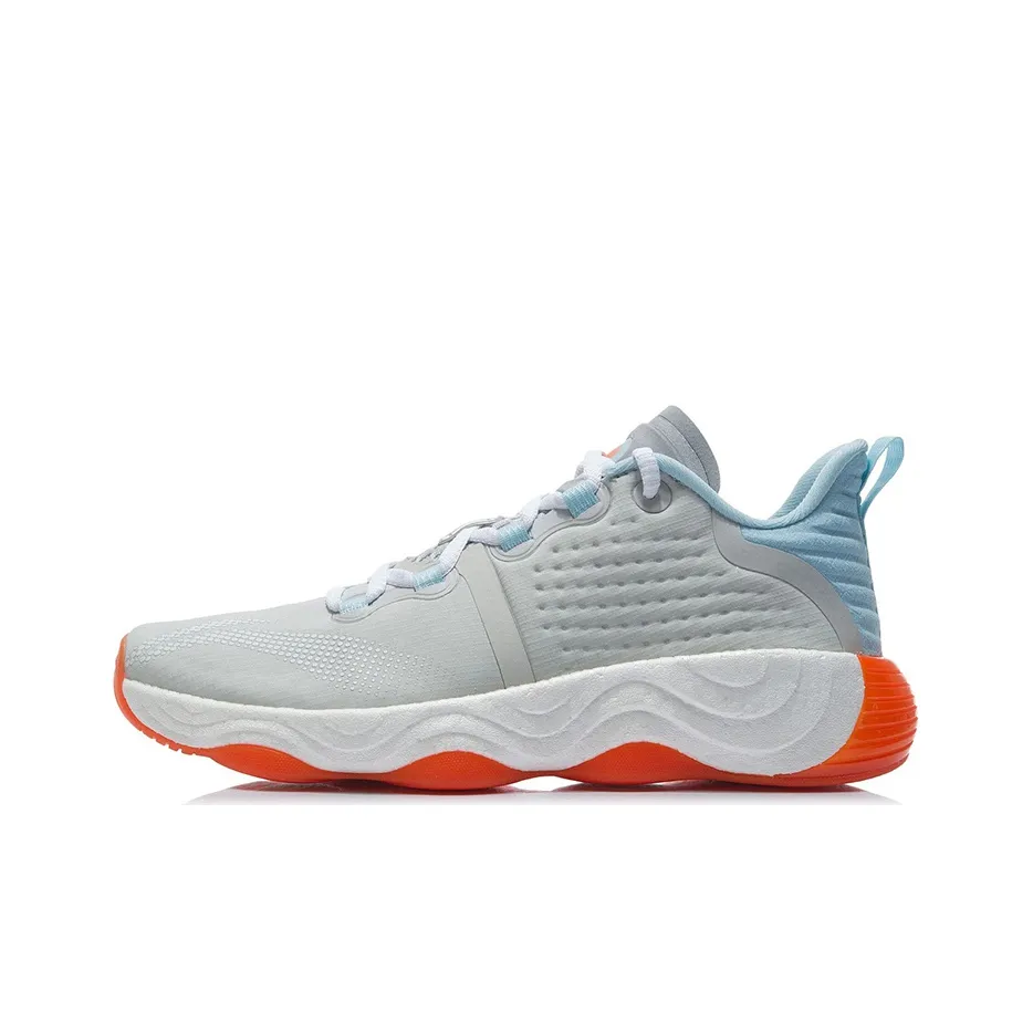 LINING Wujie 3 Casual Shoes Men's Low Top Glacier Gray/Radiance Blue