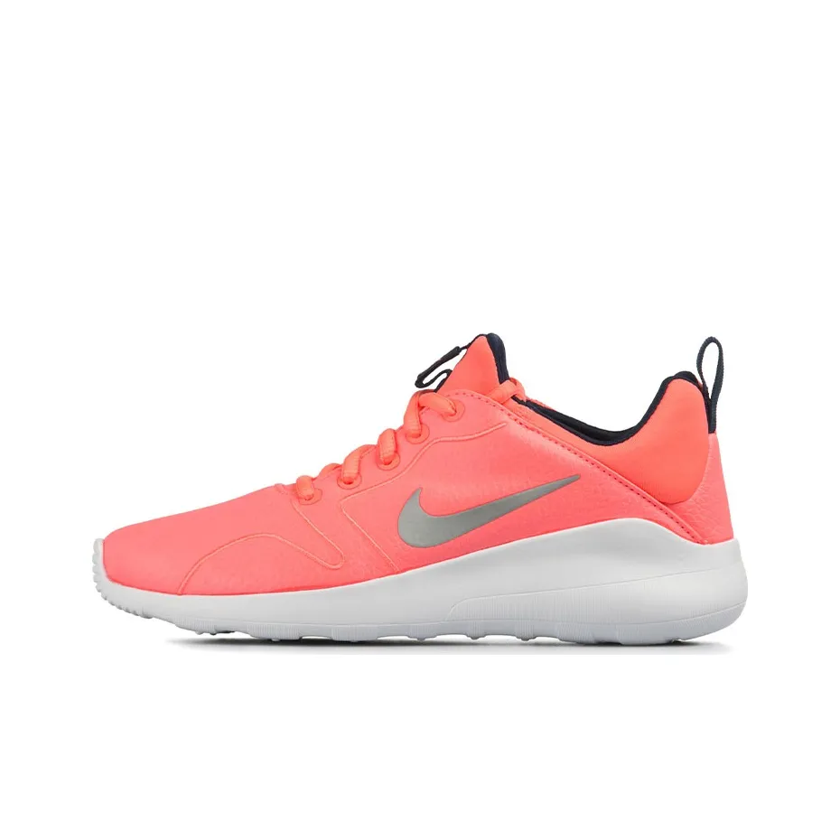 Nike Kaishi 2.0 Cushioned Anti Slip Wear Resistant Breathable Lightweight Low Top Running EQT Shoes Women's Orange White