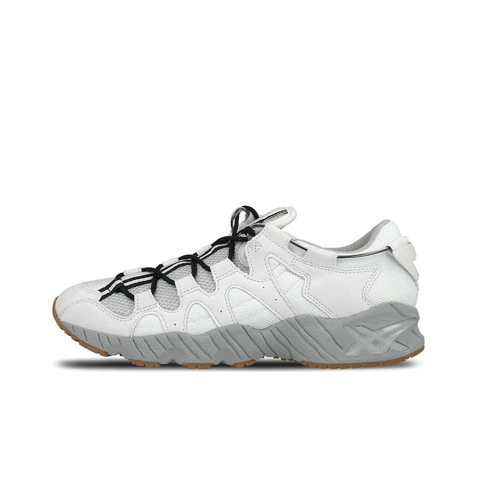 Asics Gel Mai Аbrasion Resistant Низкий Топ Беговые кроссовки Мужские Белые Серые