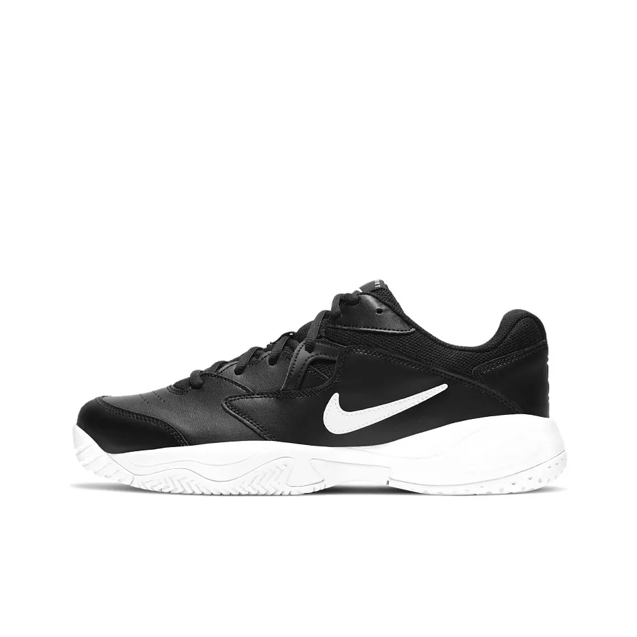 Nike Court Lite 2 Амортизирующие Slip-Resistant Низкие Кроссовки для Тениса Мужские Черные