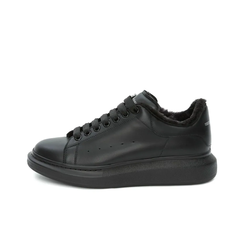 Alexander McQueen Oversized Sneaker 'Black Wool'