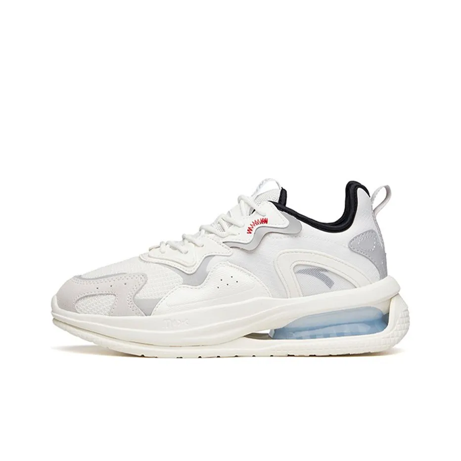 ANTA Дышащие устойчивые к истиранию противоскользящие низкий топ беговые кроссовки мужские FLOATING облачно-серый