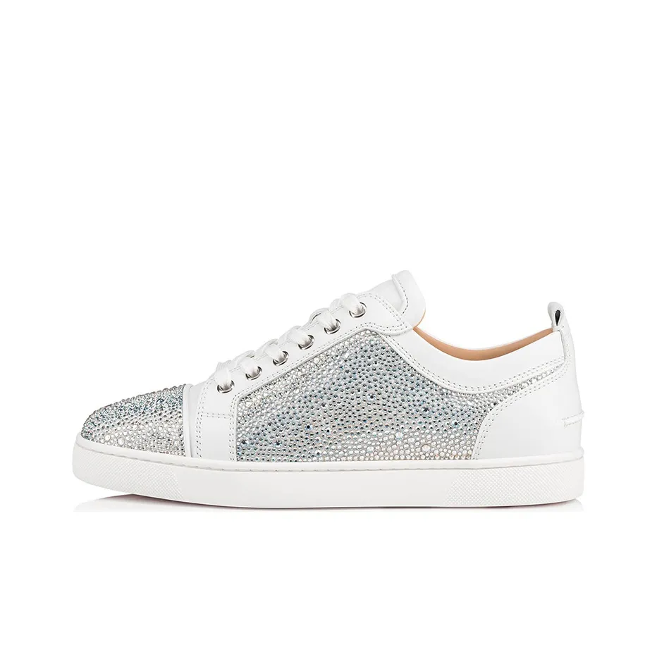 CL LUBOTING Louis Junior Low Top Stylish Skateboarding Shoes Men's White