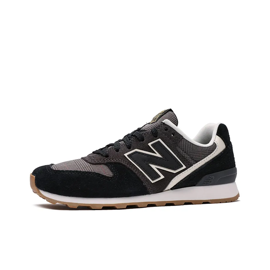 New Balance NB 996 Series Низкий Топ Марафон Беговые Кроссовки Женские Черный Серый