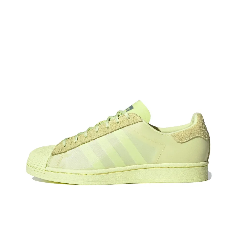 Adidas Originals Superstar Series Low Топ Скейтборд Кроссовки Унисекс Желтый