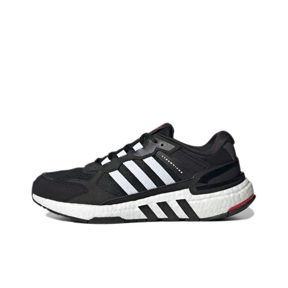 Adidas Equipment+ Slip Resistant Abrasion Resistant Низкие Беговые кроссовки Унисекс Черный Белый