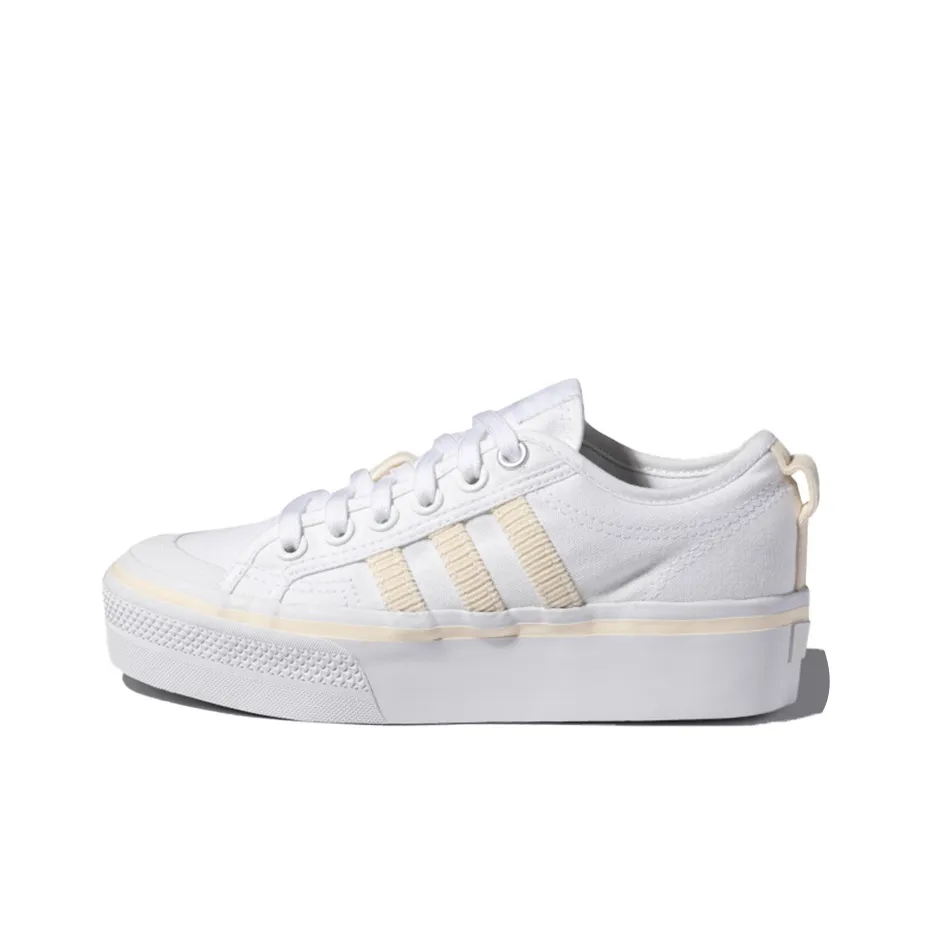 Adidas Women's Nizza Platform 'Off White Cream' Women's