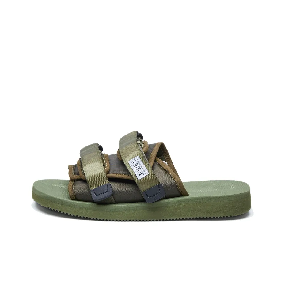 SUICOKE Slip-on устойчивые слипоны мужские оливково-зеленые