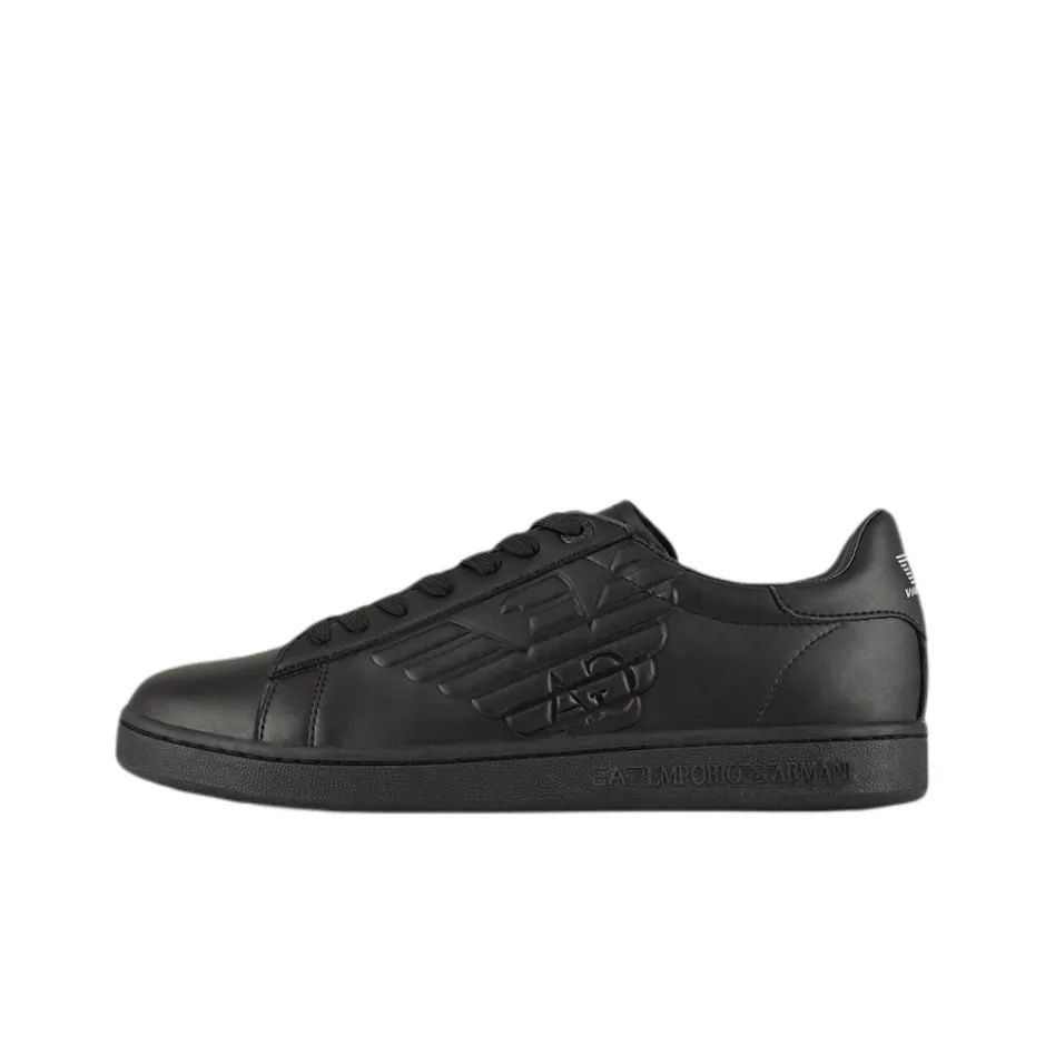 EMPORIO ARMANI Logo Embossed Classic Cc Sneakers