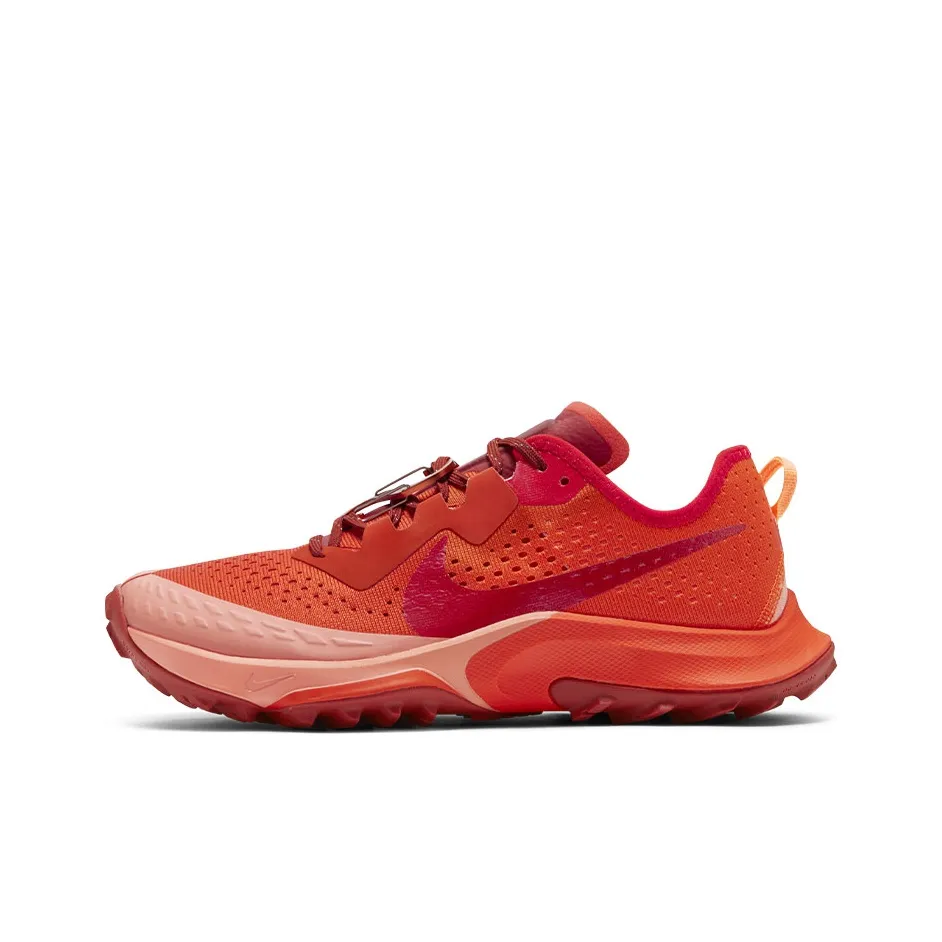 Nike Air Zoom Terra Kiger 7 Running Shoes Women's Low Top Orange/Red