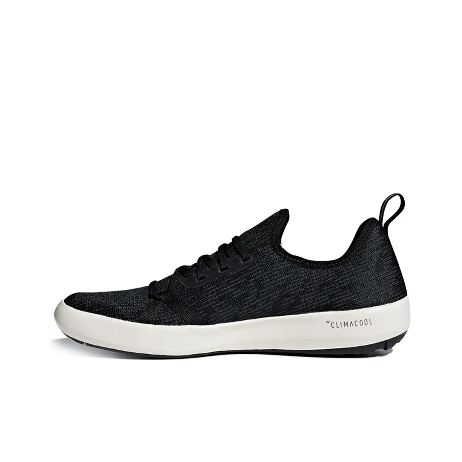 adidas Terrex CC BOAT Parley Slip Resistant Low Top Streetwear Men's Black Gray