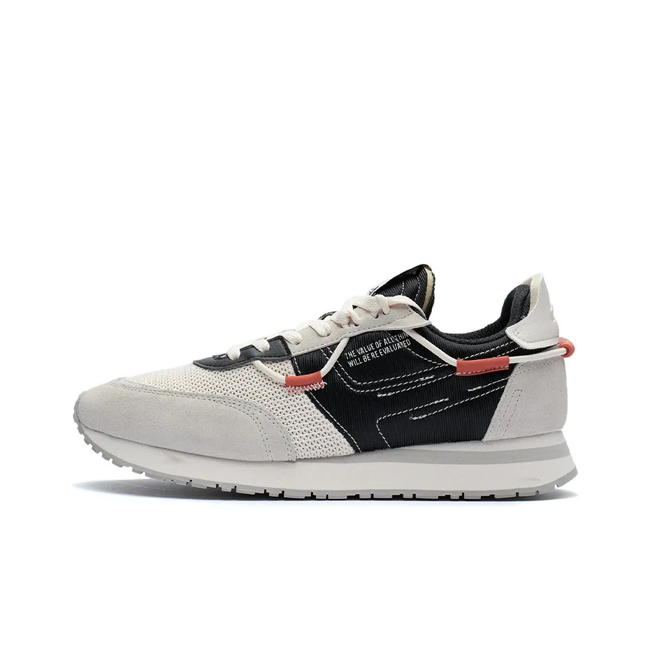 LiNing Shattered Stars Lightweight Rebound Low Top Running Shoes Men's Black