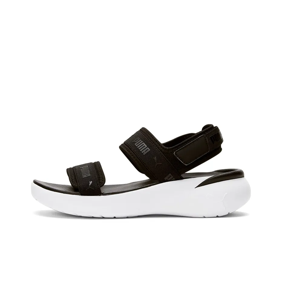PUMA Sportie Sandle 'Black White' Women's