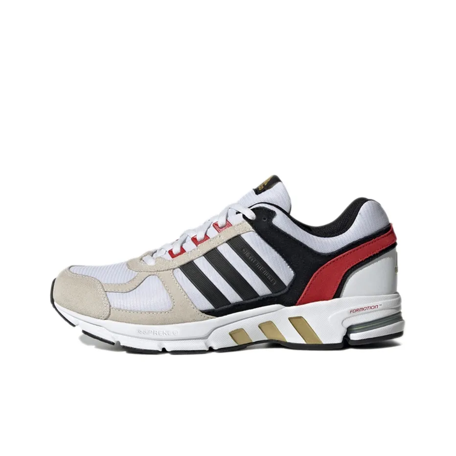 Adidas Equipment 10 Шорты Устойчивые к истиранию Низкий Топ Повседневные Беговые кроссовки Унисекс Белый Черный