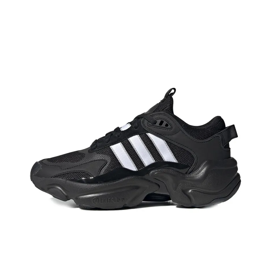 Adidas Originals Magmur Runner Slip-resistant Abrasion-resistant Low Top Footwear Women's Black White Adidas Originals Magmur Runner Противоскользящие Устойчивые к истиранию Низкие Кроссовки Женские Черный Белый