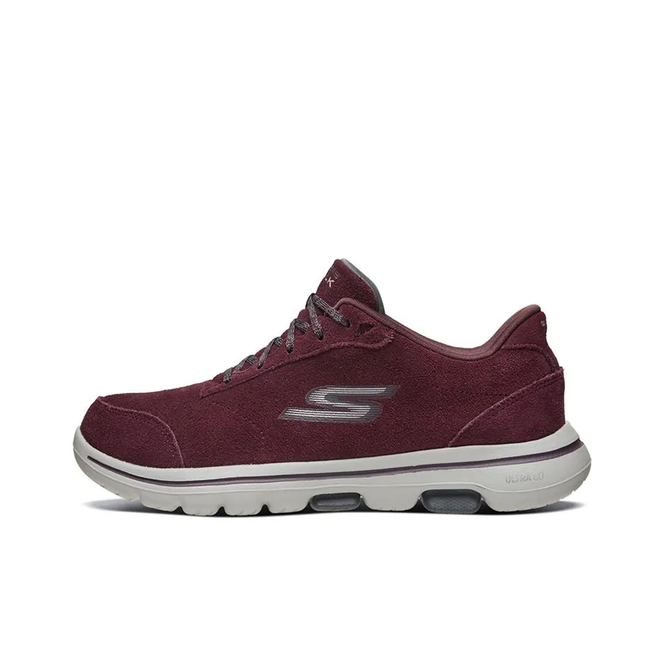 Skechers Go Walk 5 Low Топ Повседневная обувь Женская Бордовый