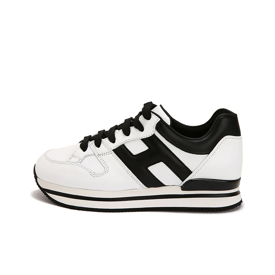 HOGAN H222 Shock Absorbers With Slip Resistant And Abrasion Resistant Properties Low Top Casual Shoes Women's