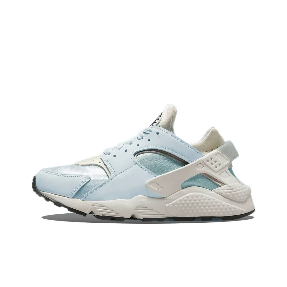 Nike Air Huarache Shock Absorbers Slip-resistant Abrasion-resistant Breathable Low-top Running Shoes Women's Light Blue Найк Эйр Хуараче Шок Абсорберз Слип-резистентный Аbrasion-резистентный Дышащий Низкий Топ Беговые Кроссовки Женские Светло-Синий