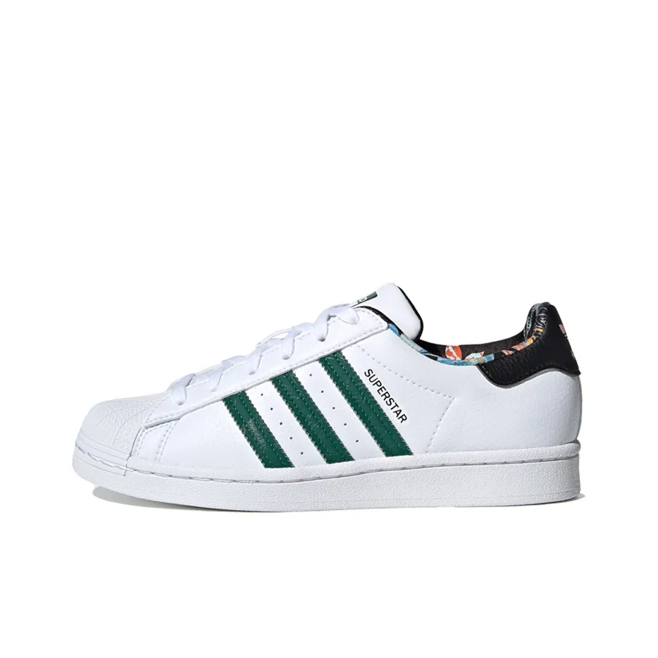 Adidas Originals Superstar 'Black White Green' Women's