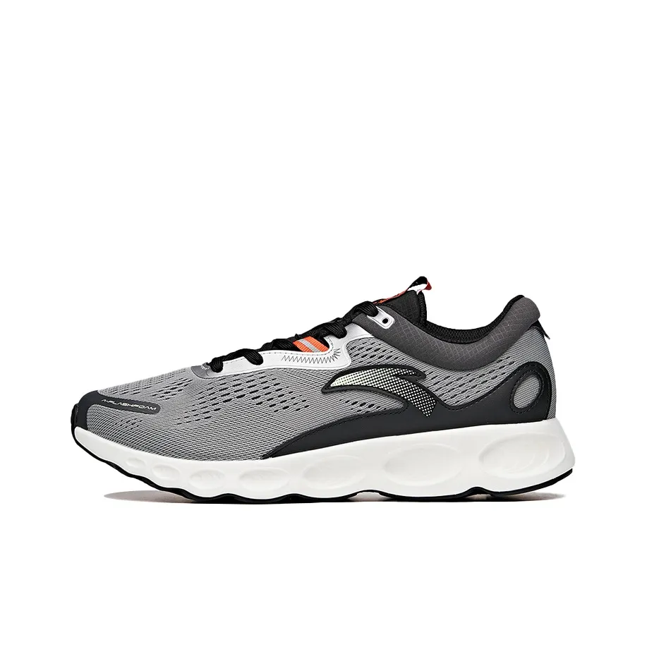ANTA RUNNING Collection Wormhole Технология Низкие Кроссовки для Бега Мужские Серый Замок