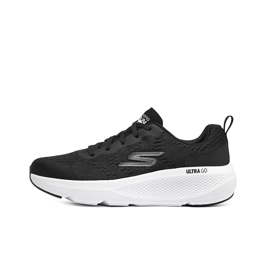 Skechers GO RUN Elevate Low Топ Повседневные Беговые Кроссовки Женские Черные