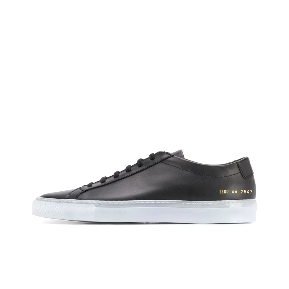 COMMON PROJECTS Achilles Low 'Black Transparent White Sole'