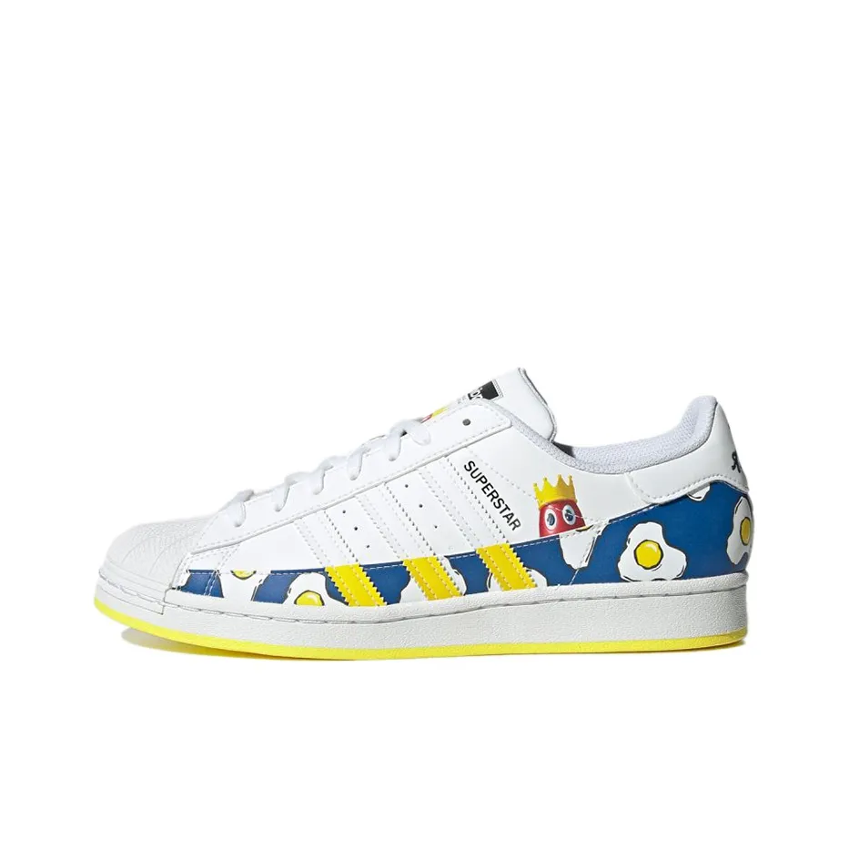 Superstar Philip Colbert X Adidas Originals 'Save The Lobster Fried Eggs'