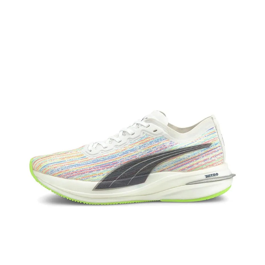PUMA Velocity Nitro Spectra 'White Green' Women's