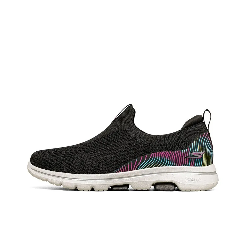 Skechers Go Walk Breathable Low-Top Casual Shoes Women's Black