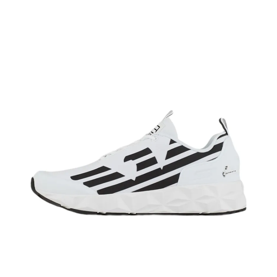 Ea7 EMPORIO ARMANI Two-tone Lace-up Sneakers