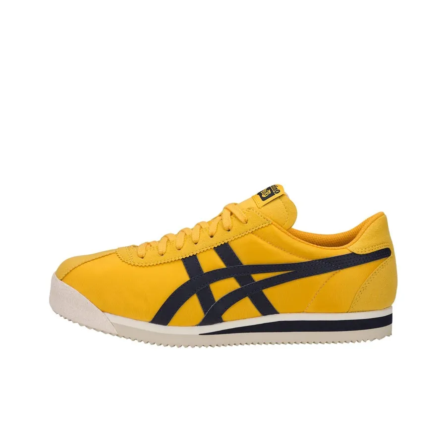 Onitsuka Tiger CORSAIR Slip-resistant Abrasion-resistant Low-top Беговые кроссовки Унисекс Желтый