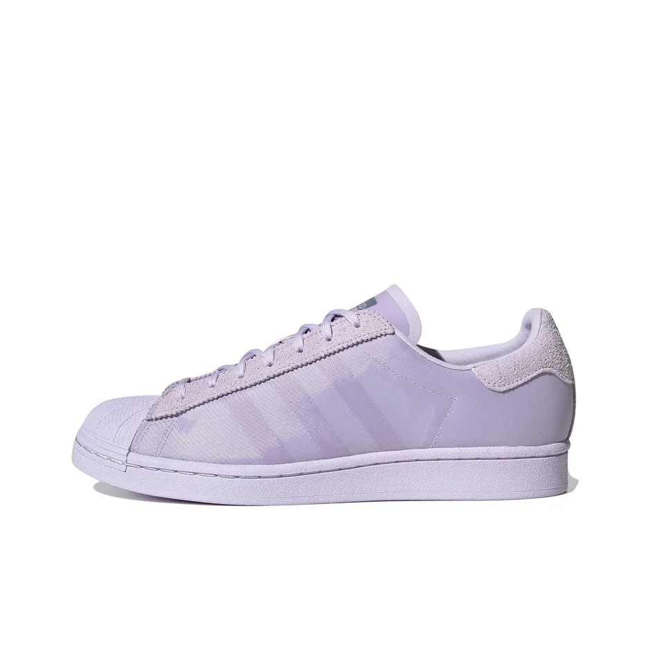 Adidas Originals SUPERSTAR Low Топ Скейтборд Кроссовки Унисекс Фиолетовый