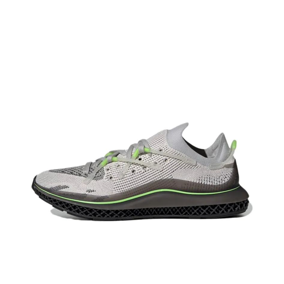 Adidas Originals I 4D Running Shoes Unisex Low Top Mist Gray
