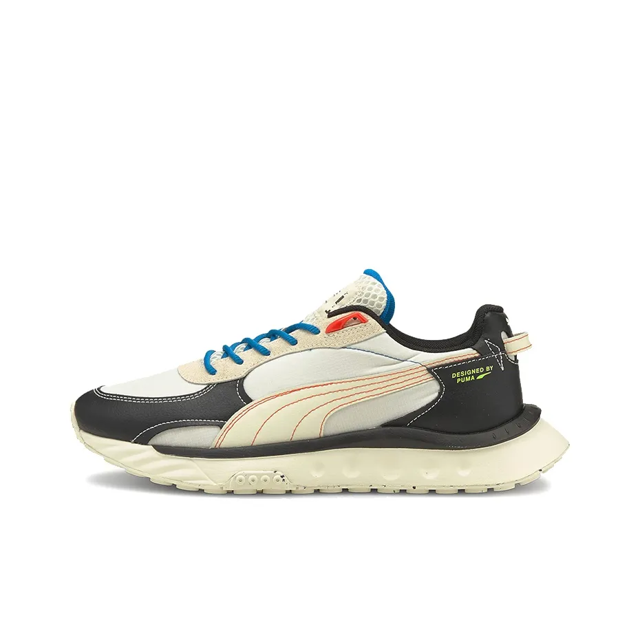 PUMA Wild Rider Casual Shoes Unisex Low Top Beige