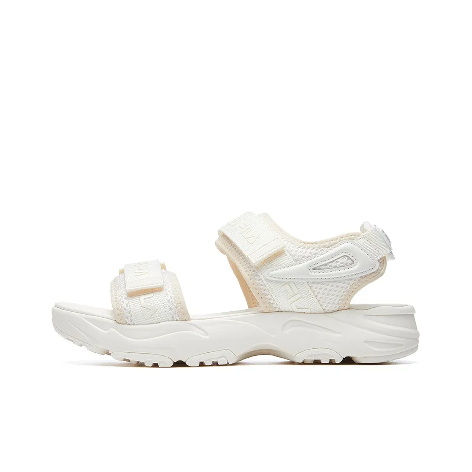 FILA Tracer Beach Sandals Women's Milk White