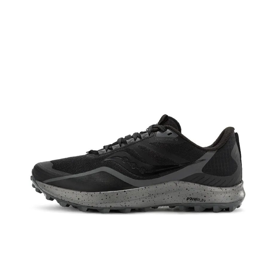 Saucony Peregrine 12 Running Shoes Women's Low Top Dark Gray