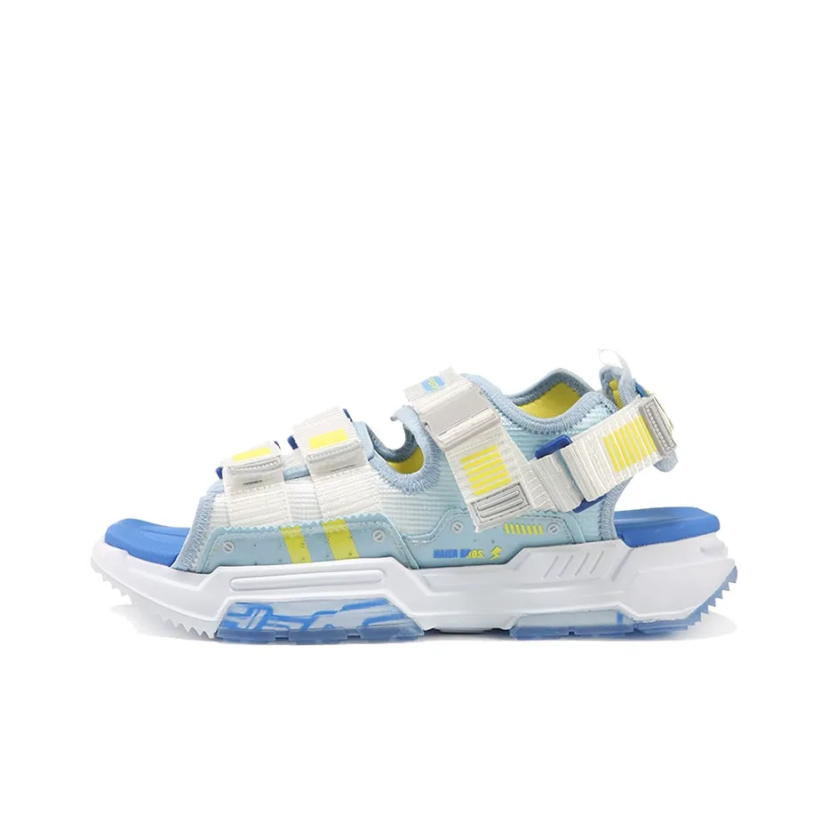 HAIER BROS x PEAK Sports Sandals Men's White Blue