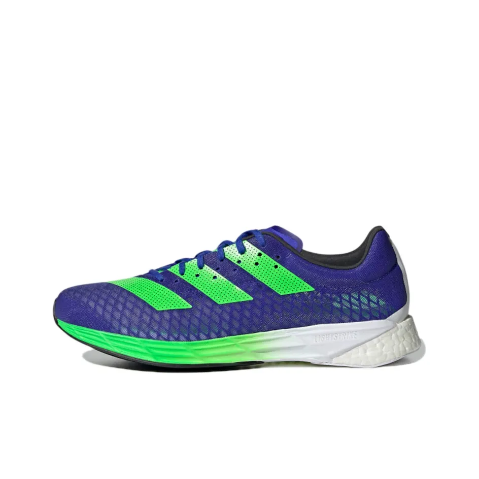 Adidas Дышащие Низкие Кроссовки для Бега Повседневные Мужские Океан Синий