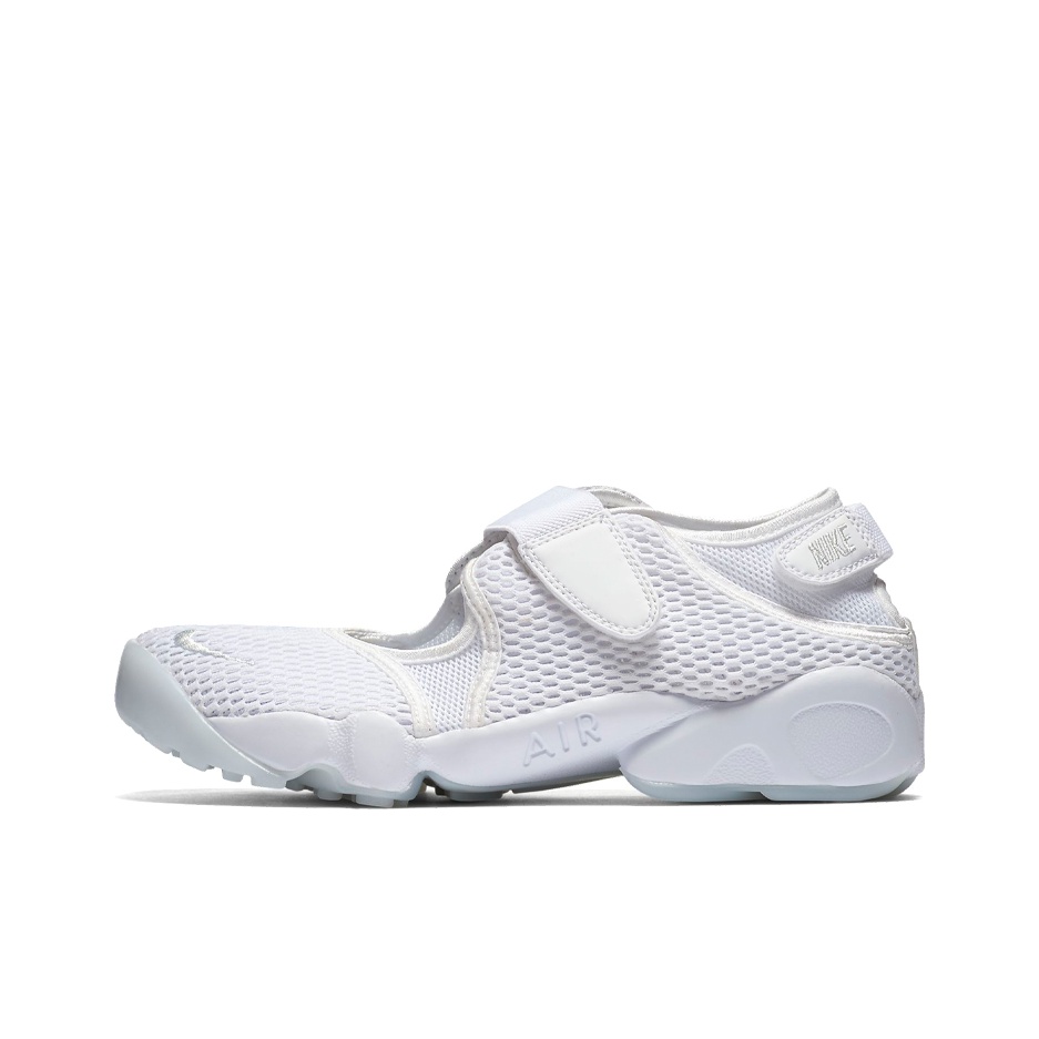 silver nike air rift