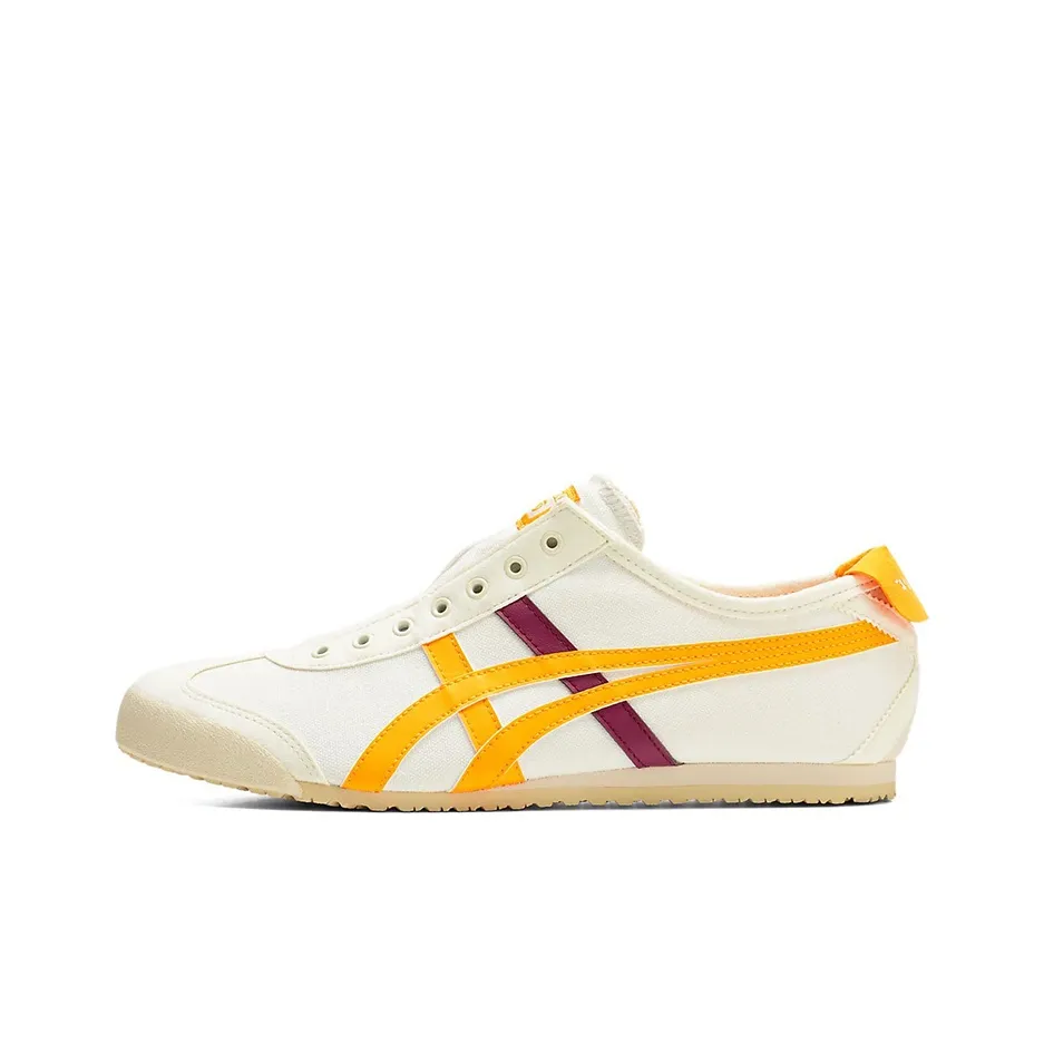 Onitsuka Tiger Mexico 66 Slip On 
Cream Citrus Red
