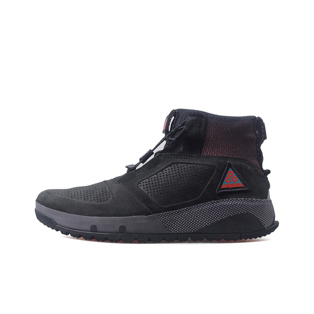nike acg ruckel ridge black habanero red