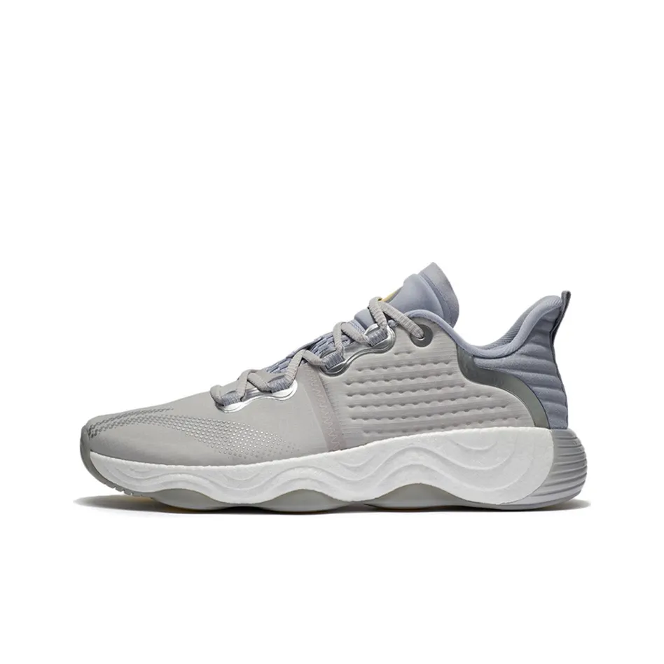 LiNing Wujie 3 Low-Top Casual Shoes Men's Microcrystalline Gray
