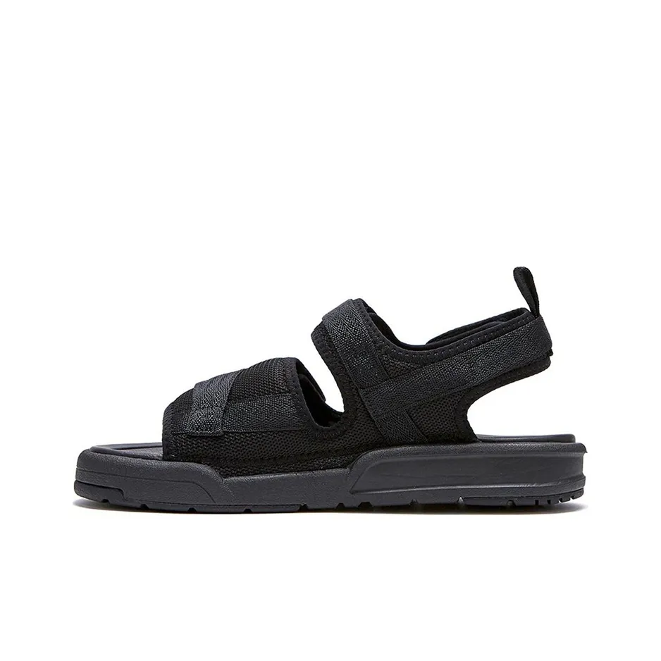 New Balance 3205 Series Velcro Minimalistic Casual Black Sandals 'Black White'