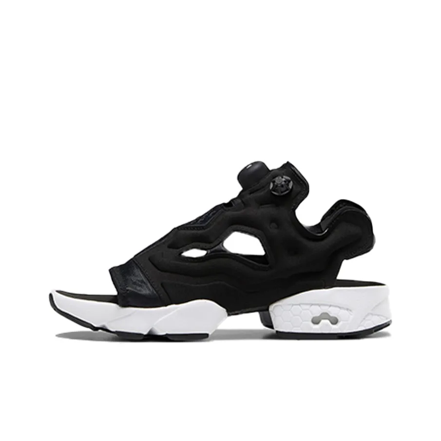 Reebok Instapump Fury Sports Sandals 'Black White' Women's