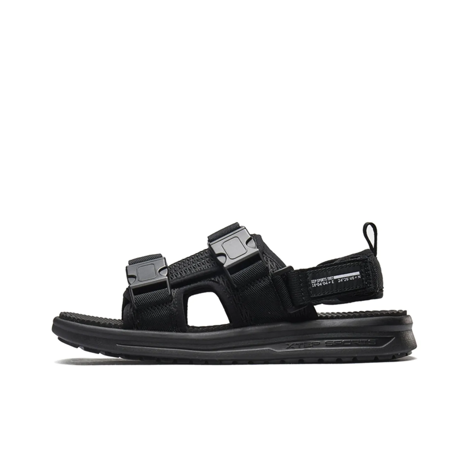 XTEP Beach Sandals Men's Black