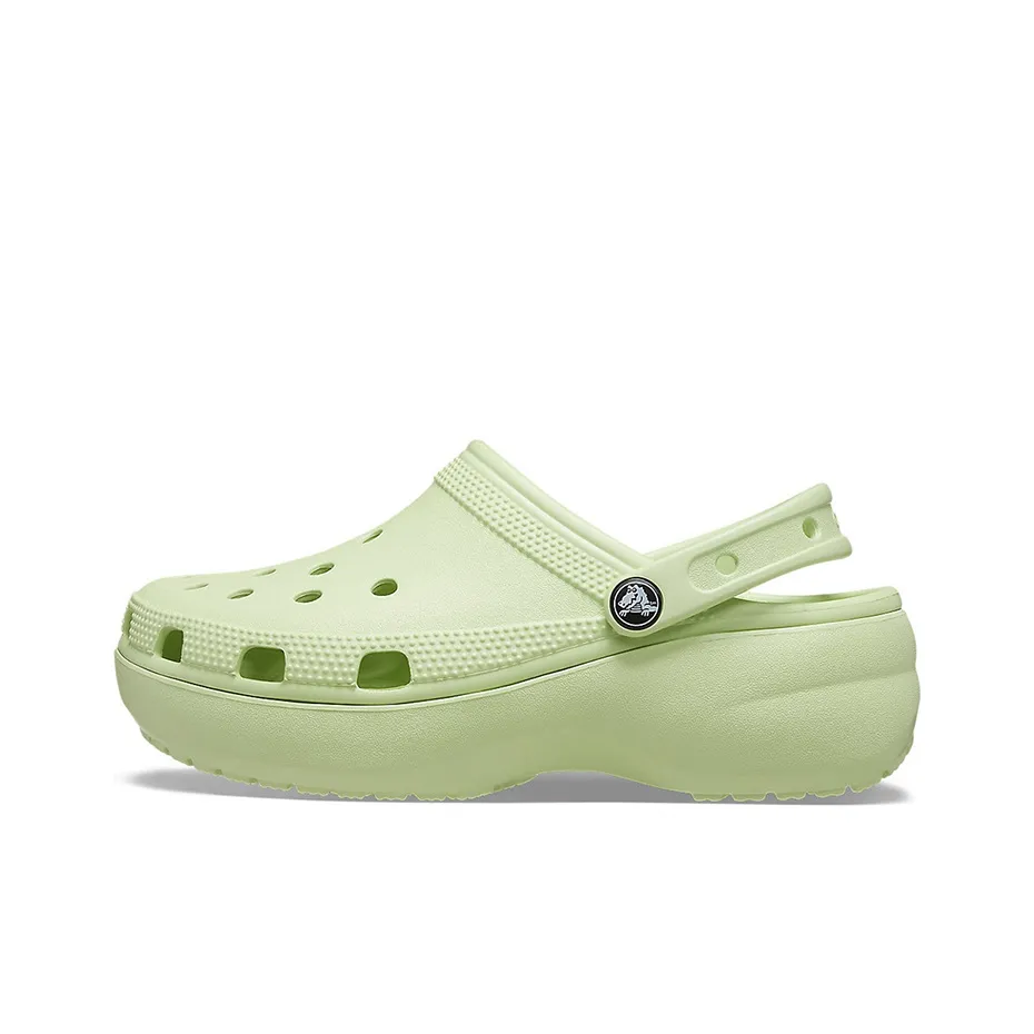 Crocs Classic Platform Clog Celery Women
s