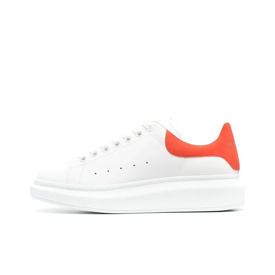 Alexander McQueen Oversized White Warm Orange