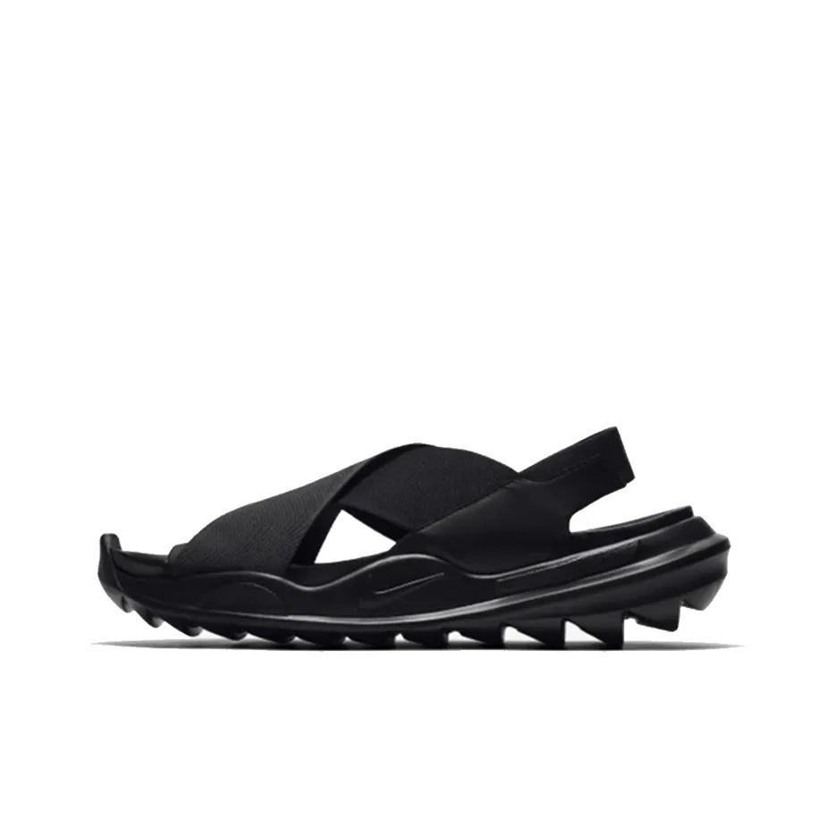 Nike Praktisk Ninja Straps Black Sandals Women's